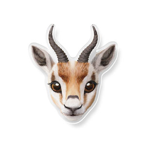 Gazelle the Thomson’s Gazelle Face Acrylic Tok
