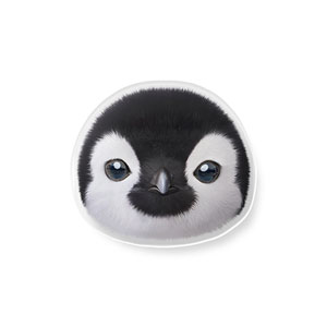 Peng Peng the Baby Penguin Face Acrylic Tok