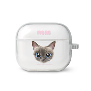 Mong the Siamese Face AirPods 3 TPU Case