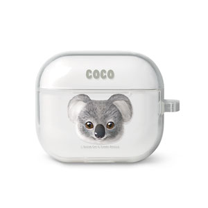 Coco the Koala Face AirPods 3 TPU Case