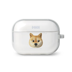 Doge the Shiba Inu Face AirPod Pro TPU Case
