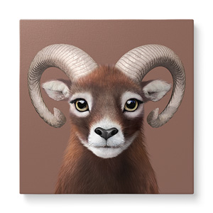 Minos the Mouflon Art Canvas