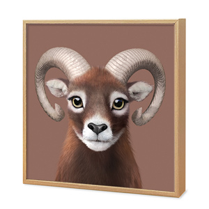 Minos the Mouflon Artframe