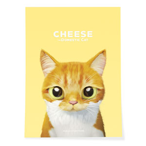 Cheese Art Poster