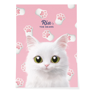 Ria’s Toe Beans Art Poster