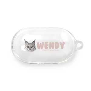 Wendy the Canada Lynx Face Buds TPU Case