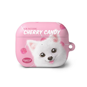 Dubu the Spitz’s Cherry Candy New Patterns AirPods 3 Hard Case