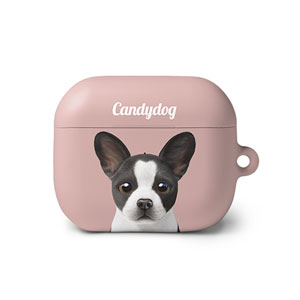Franky the French Bulldog Simple AirPods 3 Hard Case