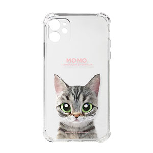 Momo the American shorthair cat Shockproof Jelly Case