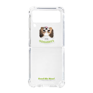 Jerry the Papillon Feed Me Shockproof Gelhard Case for ZFLIP3
