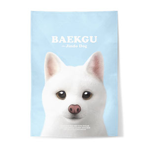 Baekgu Retro Fabric Poster