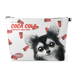 Cola’s Cocacola New Patterns Leather Clutch (Triangle)