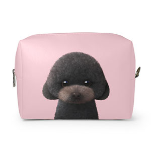 Choco the Black Poodle Volume Pouch