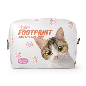 Mingky’s Footprint New Patterns Volume Pouch