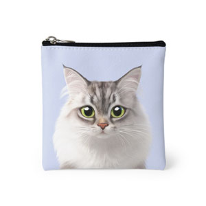 Miho the Norwegian Forest Mini Pouch