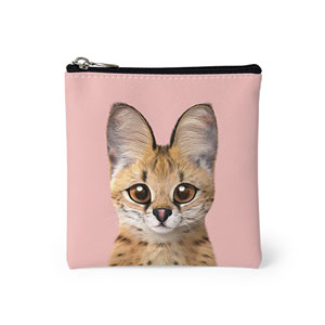 Scarlet the Serval Mini Pouch