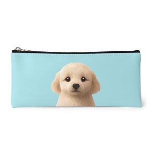 Nugget Leather Pencilcase (Flat)