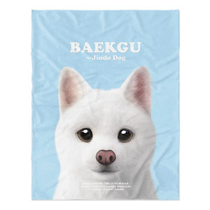 Baekgu Retro Soft Blanket
