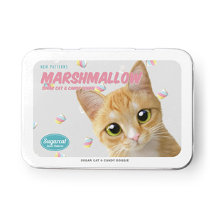 Roy the Cheese Tabby’s Marshmallow New Patterns Tin Case MINI