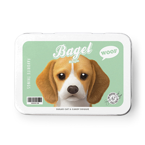 Bagel the Beagle MyRetro Tin Case MINI