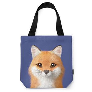 Maple the Red Fox Mini Tote Bag