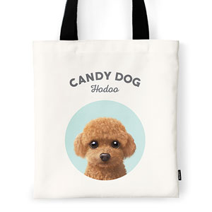 Hodoo the Poodle Ivory Tote Bag