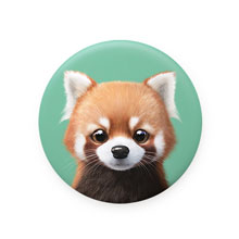 Radi the Lesser Panda Mirror Button