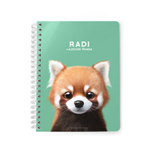 Radi the Lesser Panda Spring Note