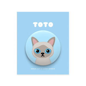 Toto Character Pin Button