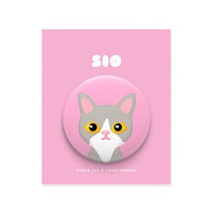 Sio Character Pin Button