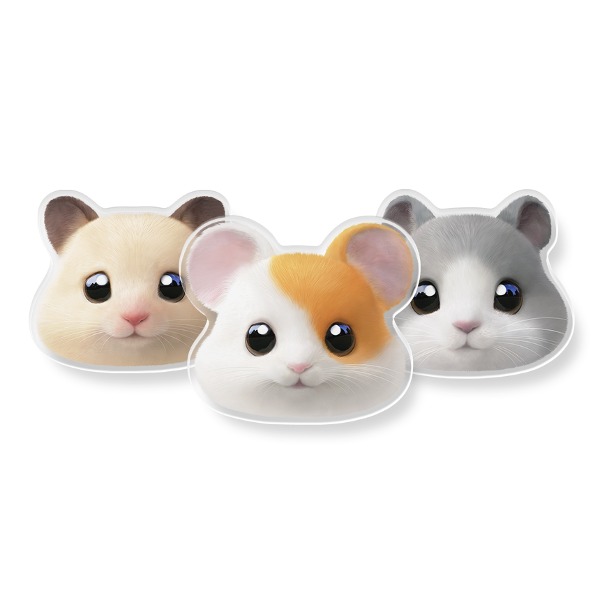 Sugar Cat &amp; Candy Doggie® Hamsters Acrylic Tok