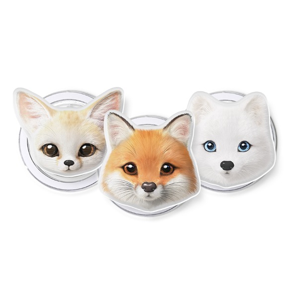 Sugar Cat &amp; Candy Doggie® Wildlife Acrylic Magnet Tok vol.2 (for MagSafe)