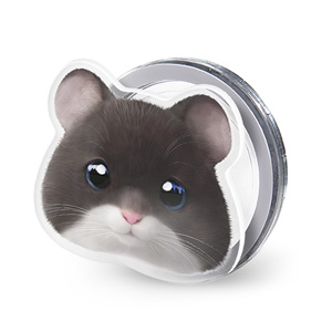 Hamlet the Hamster Face Acrylic Magnet Tok (for MagSafe)