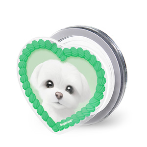 Lettuce the Meltese MyHeart Acrylic Magnet Tok (for MagSafe)