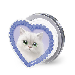 Ruby the Persian MyHeart Acrylic Magnet Tok (for MagSafe)