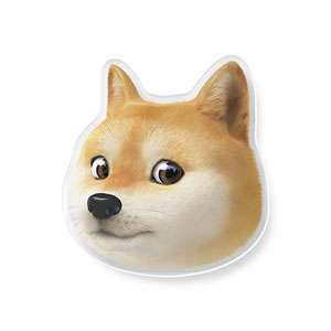 Doge the Shiba Inu (GOLD ver.) Face Acrylic Tok