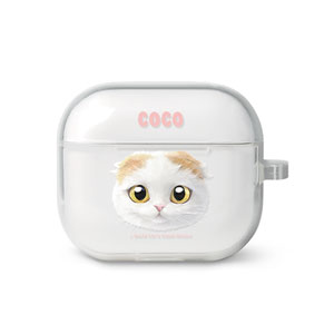Coco the Highland Fold Face AirPods 3 TPU Case