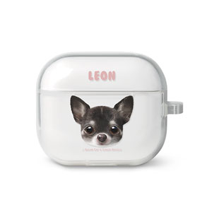 Leon the Chihuahua Face AirPods 3 TPU Case