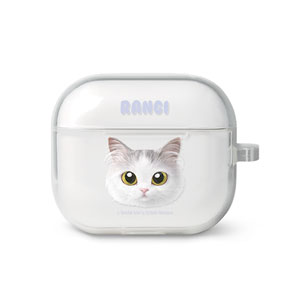 Rangi the Norwegian forest Face AirPods 3 TPU Case