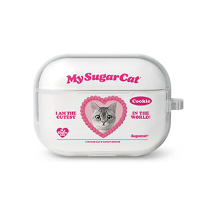 Cookie the American Shorthair MyHeart AirPod Pro TPU Case