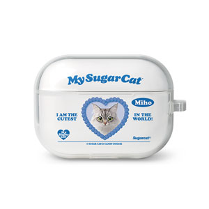 Miho the Norwegian Forest MyHeart AirPod Pro TPU Case