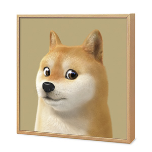 Doge the Shiba Inu (GOLD ver.) Artframe
