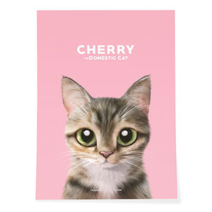 Cherry Art Poster
