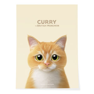 Curry Art Poster