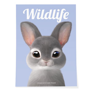 Chelsey the Rabbit Magazine Art Poster