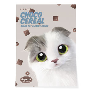 Duna’s Choco Cereal New Patterns Art Poster