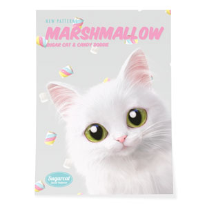 Ria’s Marshmallow New Patterns Art Poster