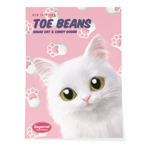 Ria’s Toe Beans New Patterns Art Poster