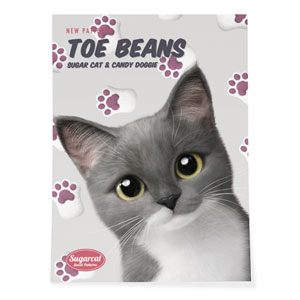 Tom’s Toe Beans New Patterns Art Poster
