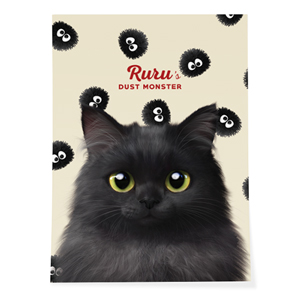 Ruru&#039;s Dust Monster Art Poster